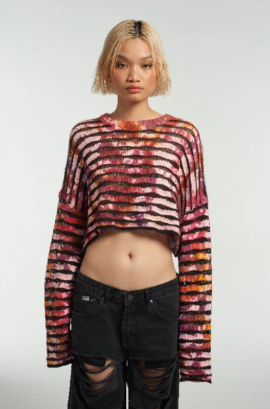 Scribble Tie Dye Knit