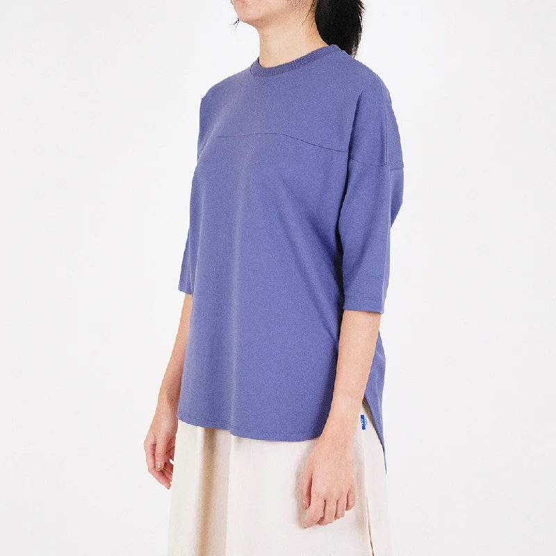 Women Oversized Top - Blue - SW2311147C