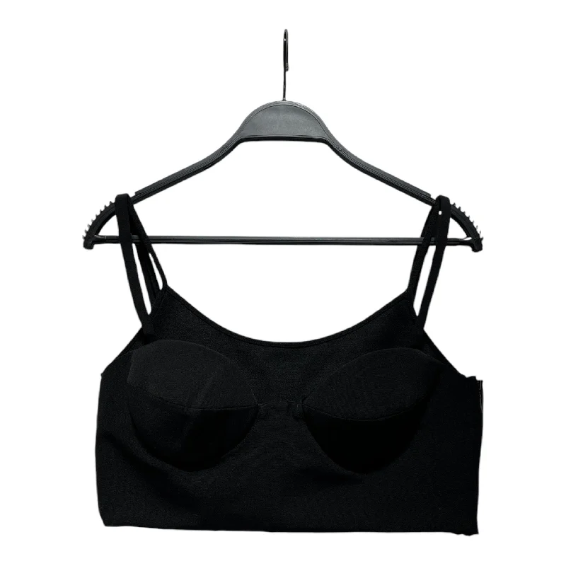 Maison Margiela/SL Blouse/40/Polyester/BLK/Double Strap Bustier Tank