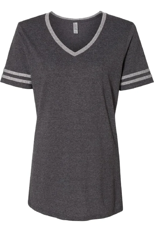 JERZEES Women´s Varsity Triblend V-Neck T-Shirt