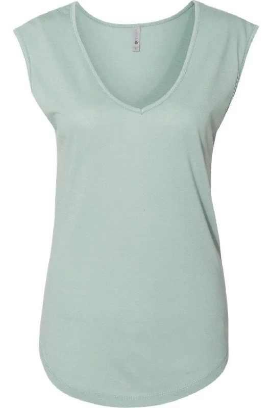 Next Level Women´s Festival Sleeveless Deep V-Neck T-Shirt