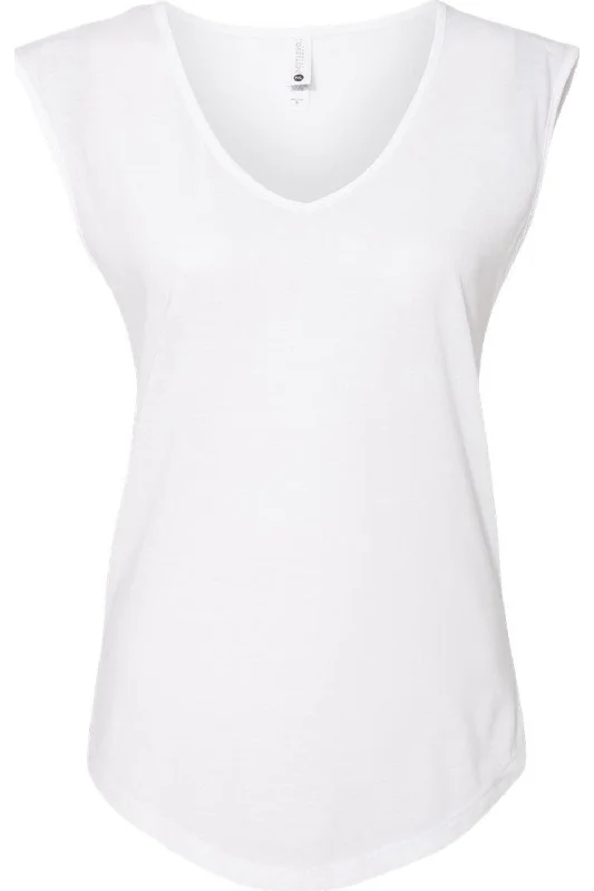 Next Level Women´s Festival Sleeveless Deep V-Neck T-Shirt