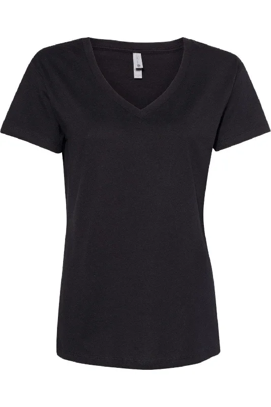 Next Level Womens Cotton V-Neck T-Shirt