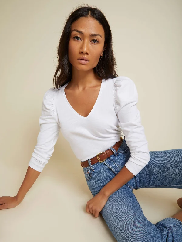 Saige V Neck Top