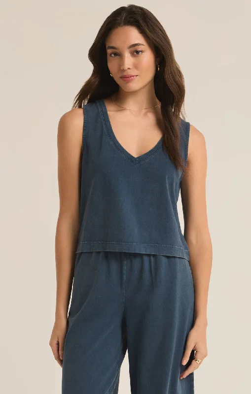 Z Supply - Sloane Jersey V-Neck Muscle Tank