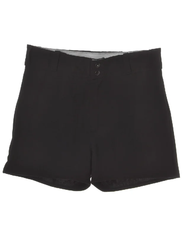 Black Baseball Shorts