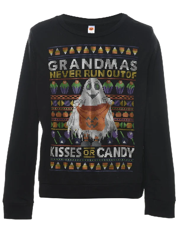 Black Christmas Sweatshirt - XL