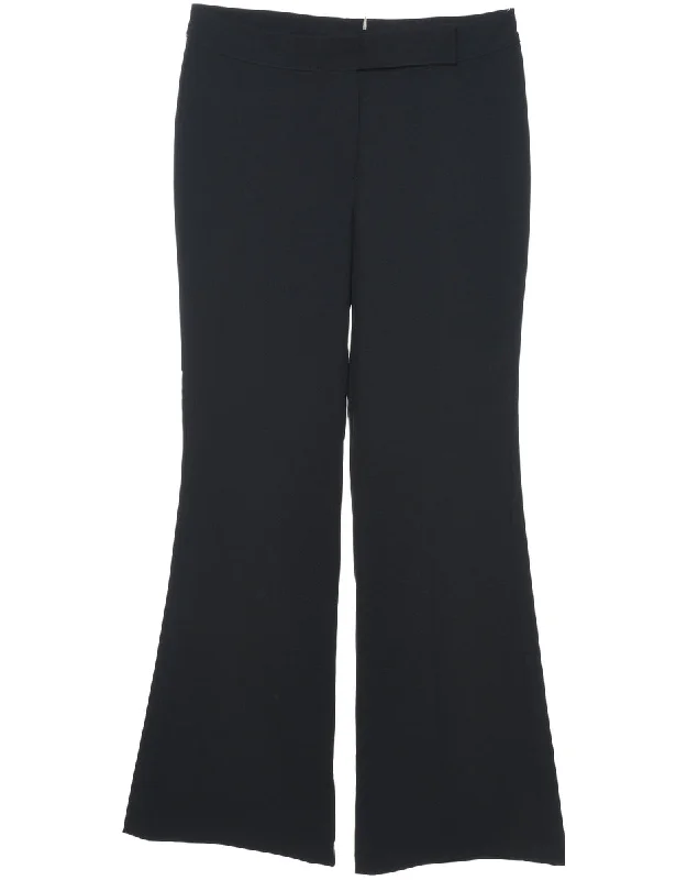 Black Classic Casual Trousers - W32 L31