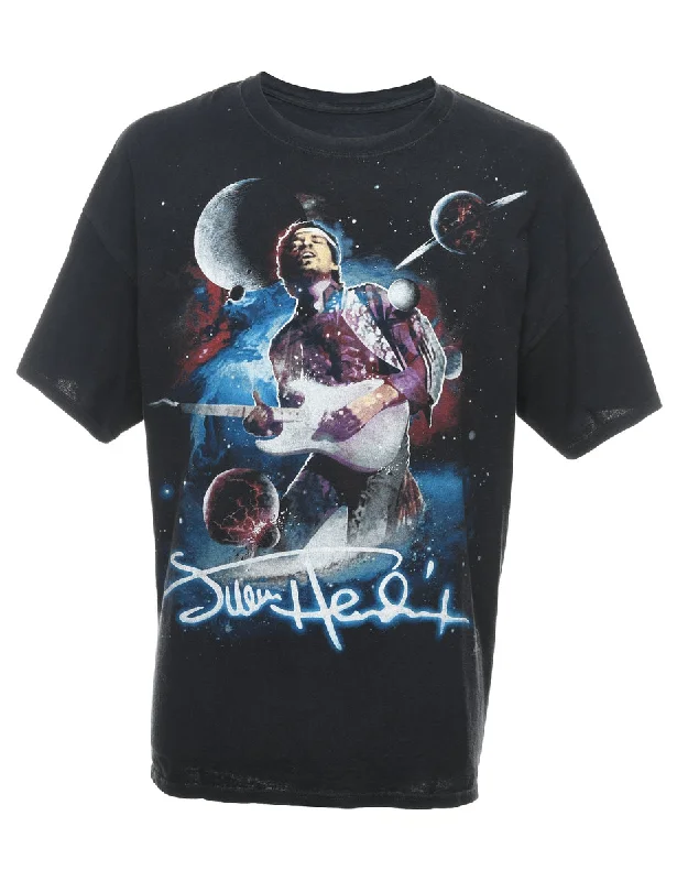 Black Classic Hendrix Band T-shirt - XL