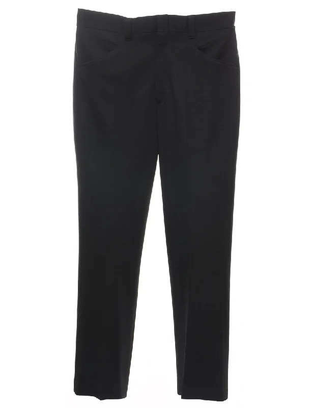 Black Classic Trousers - W34 L30