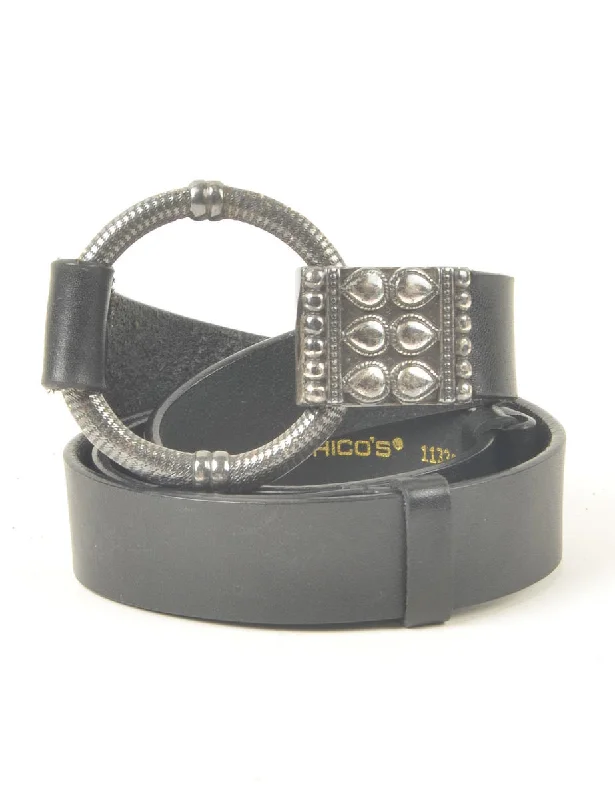 Black Fashion Belt - M