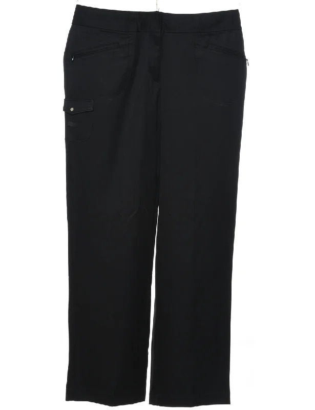 Black Izod Trousers - W34 L31