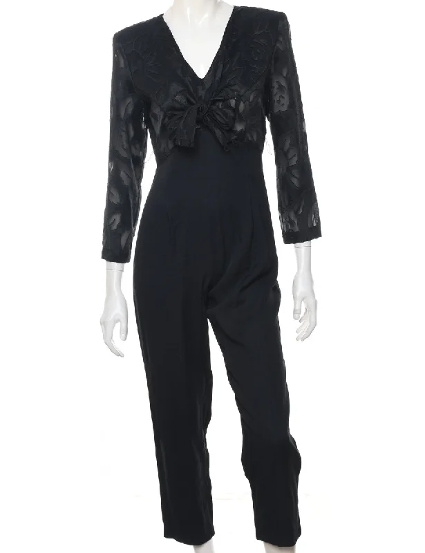 Black Jumpsuit - M