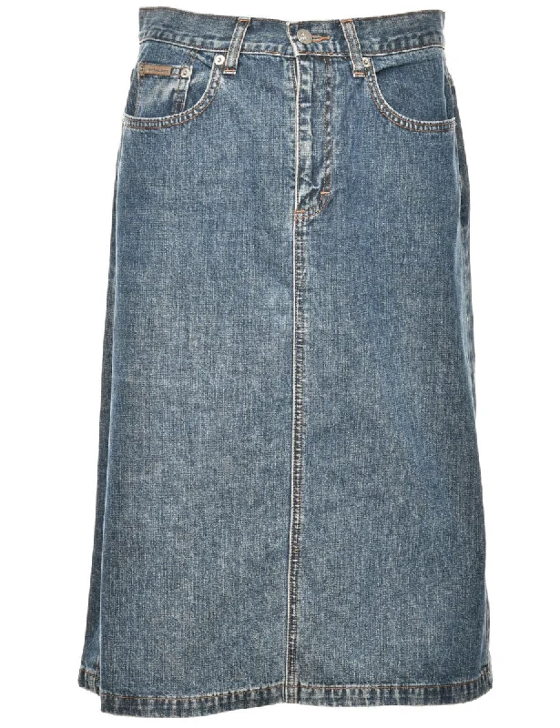 Calvin Klein Denim Skirt - M