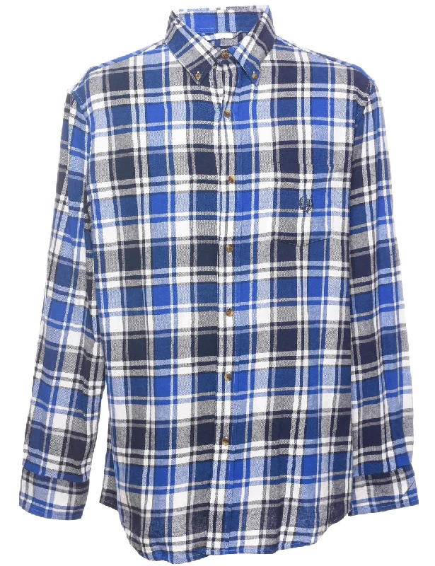 Chaps Checked Shirt - L