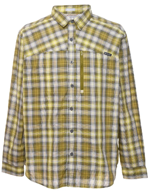 Columbia Checked Shirt - L