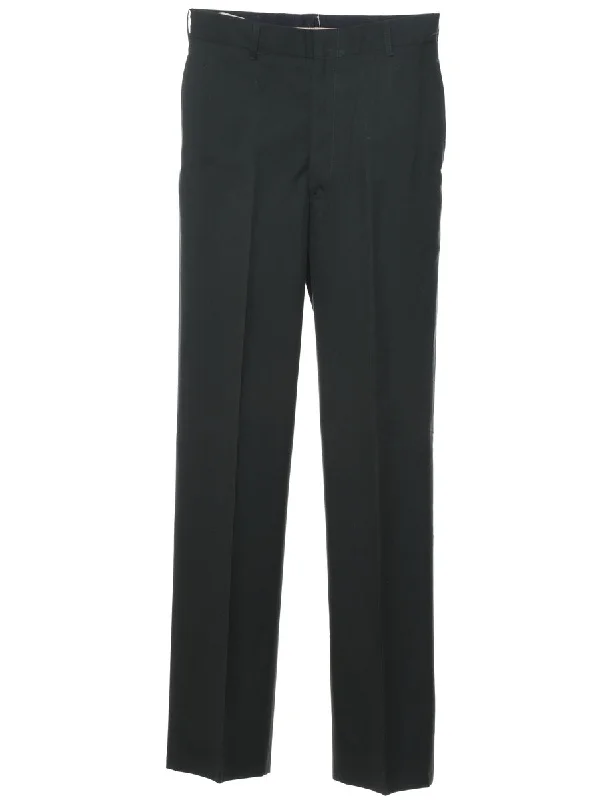 Dark Green Trousers - W28 L33