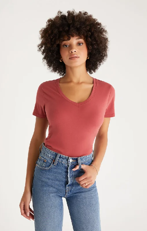 Kasey Modal V-Neck Tee