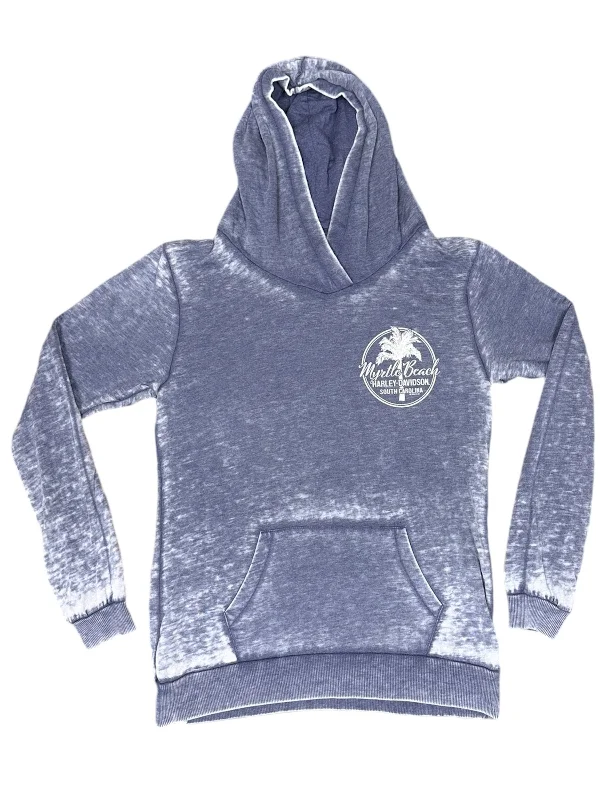 Navy Burnout Pullover